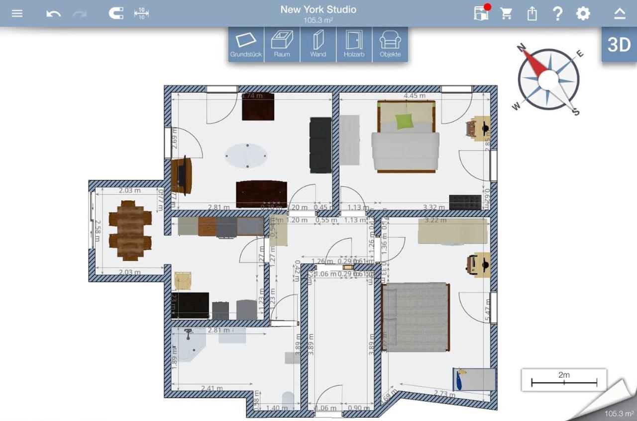 Urs Ferienwohnung Wertheim Exteriör bild